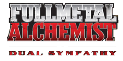 Full Metal Alchemist: Dual Sympathy title screen for Nintendo DS